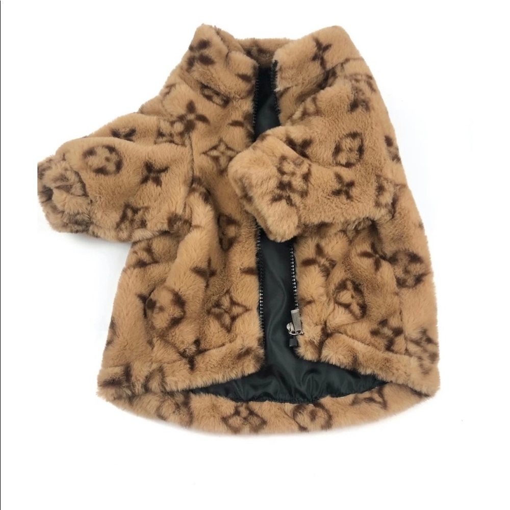 Fuzzy Dog Jacket